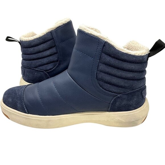 Stio Colter Boots US Size 7 Blue Ankle Leather Utility Women's Weatherproof - Picture 9 of 13